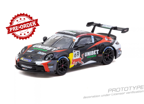 Load image into Gallery viewer, (Pre-order) Tarmac Works 1/64 Porsche 911 GT3 Cup (992) Porsche Carrera Cup 2024
