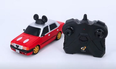 TINY x Disney Vehicle 1/32 RC Car Hong Kong Urban Taxi Mickey Sound Light Up