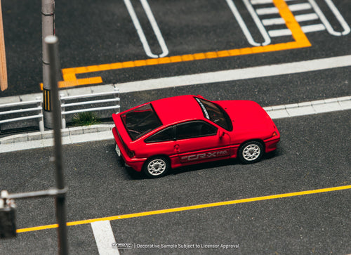 Load image into Gallery viewer, (Pre-order) Tarmac Works 1/64 HONDA Ballade Sports MUGEN CR-X PRO Red Diecast
