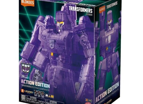 Load image into Gallery viewer, Blokees Transformers Action Edition 02 G1 Megatron Energy Explosion Model Kit
