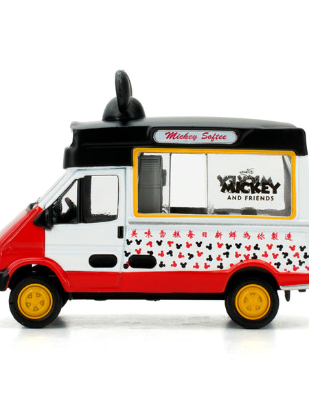 TINY x Disney Vehicle - 1/72 Hong Kong Ice Cream Van x Mickey Model Car