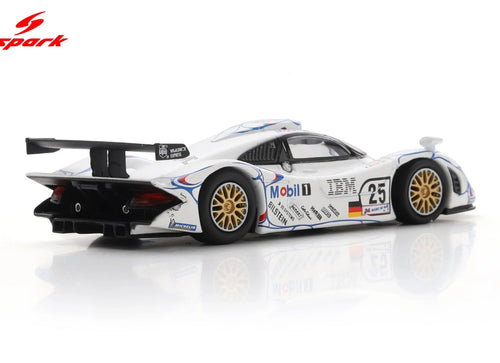 Load image into Gallery viewer, (Pre-order) Spark Porsche 911 GT1 No.25 2nd Le Mans 24H 1998 Diecast Model Car
