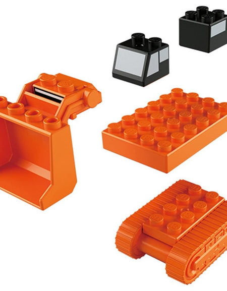 Takara Tomy Tomica Plarail Blocks Bulldozer set