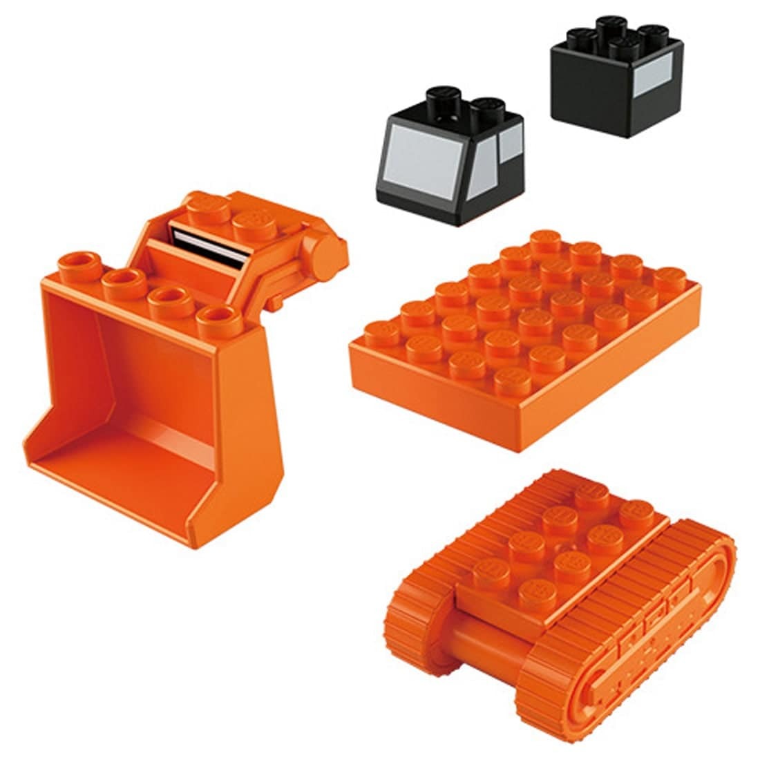 Takara Tomy Tomica Plarail Blocks Bulldozer set