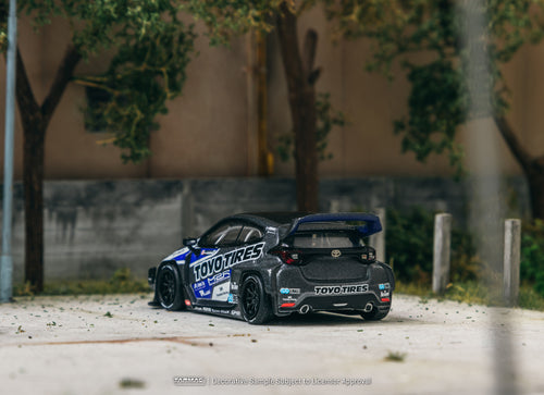 Load image into Gallery viewer, Tarmac Works 1/64 Pandem Toyota GR Yaris TOYO TIRES Diecast Model
