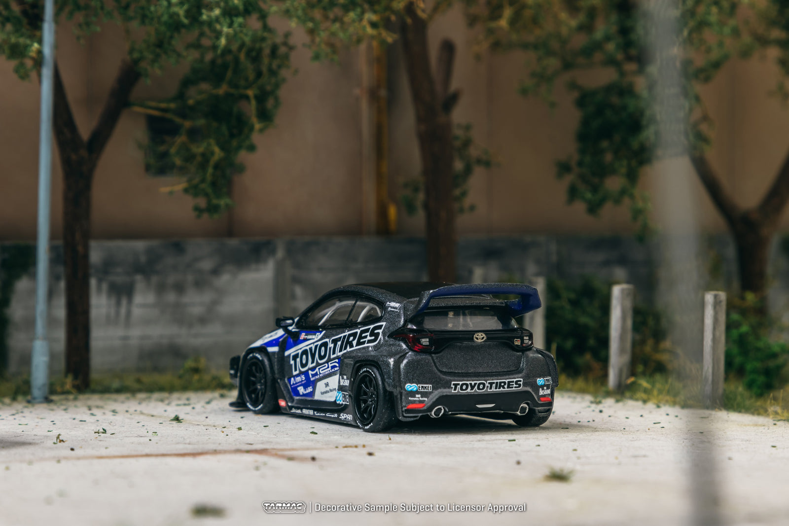 Tarmac Works 1/64 Pandem Toyota GR Yaris TOYO TIRES Diecast Model