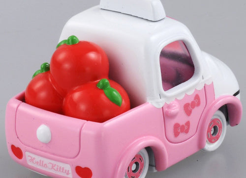 Load image into Gallery viewer, Takara Tomy Tomica Dream Sanrio #152 Hello Kitty Apple Carry Toy Car Diecast
