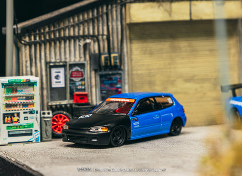 Load image into Gallery viewer, Tarmac Works Honda Civic EG6 Tarmac Works 10th Anniversary Model Car
