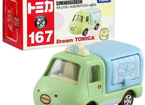 Load image into Gallery viewer, Takara Tomy Dream Tomica Model Car - No. 167 Sumikko Gurashi Penguin
