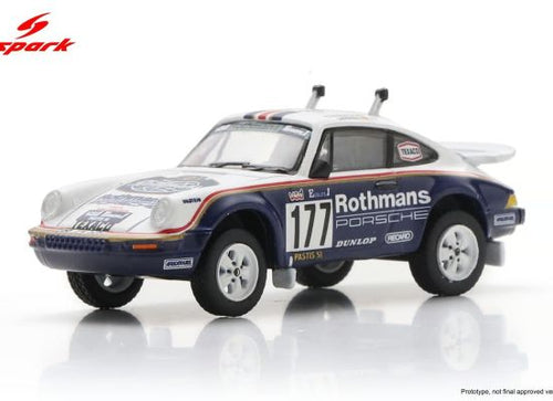 Load image into Gallery viewer, (Pre-order) Spark Porsche 953 No.177 Paris-Dakar Rally 1984 R. Kussmaul
