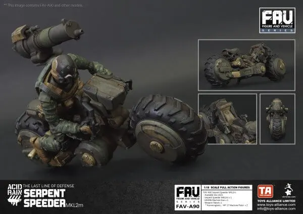 TOYS ALLIANCE x Acid Rain FAV-A90 Serpent Speeder MKL2m