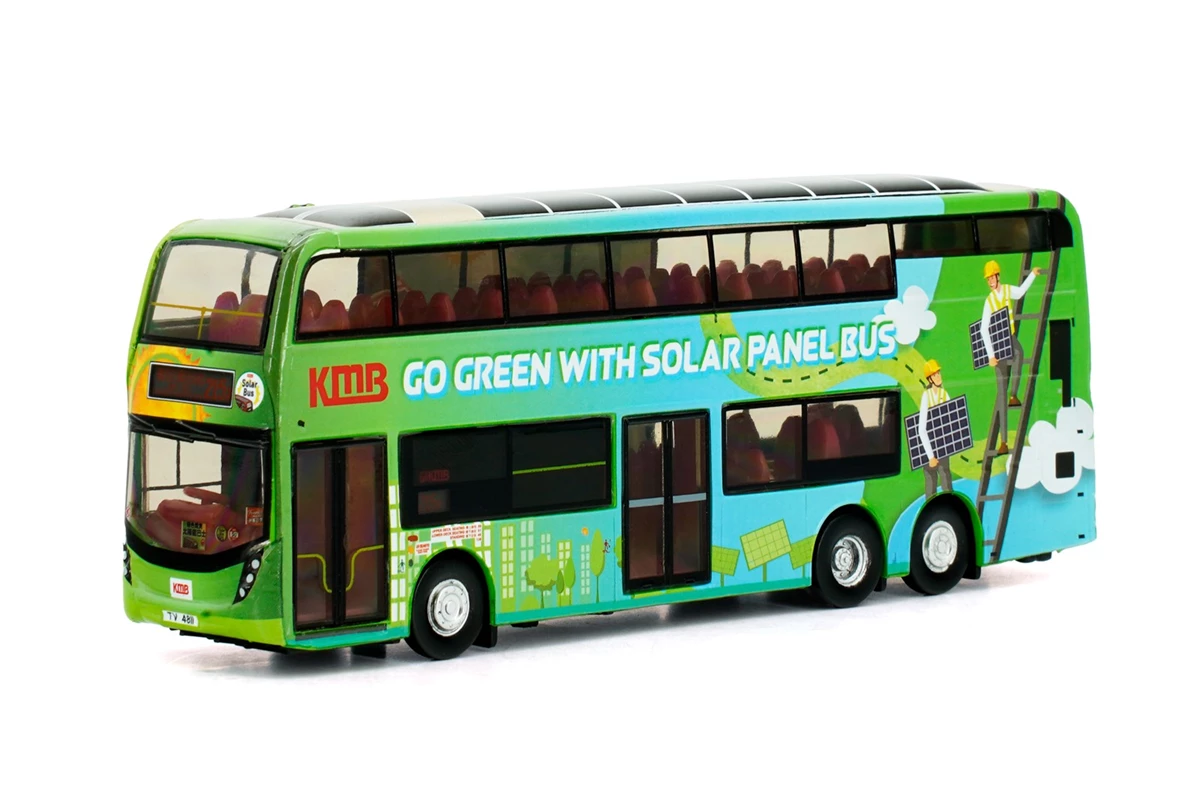 Tiny City Die-cast Model Car - KMB ADL E500 MMC 12m Solar-Powered Bus (215X)