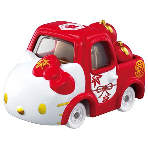 Takara Tomy Dream Tomica Die-cast car Sanrio SP Hello Kitty Apple Carry Red