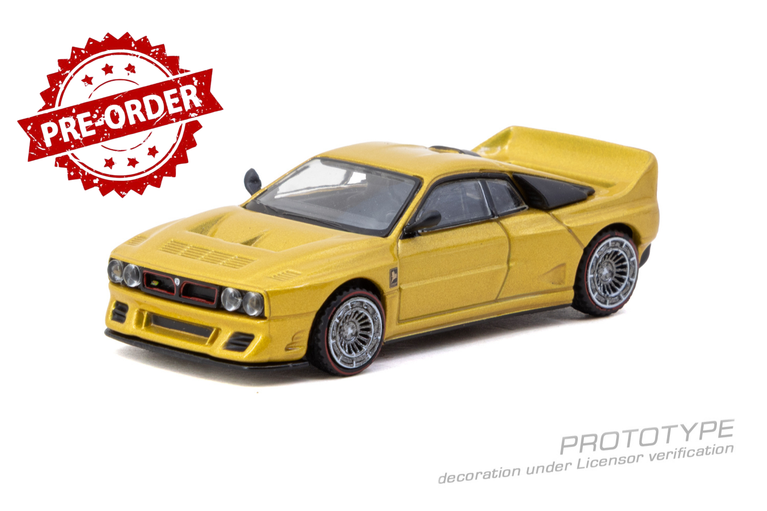 (Pre-order) Tarmac Works 1/64 Kimera EVO38 Gold Diecast Model Car