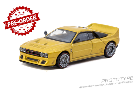 (Pre-order) Tarmac Works 1/64 Kimera EVO38 Gold Diecast Model Car