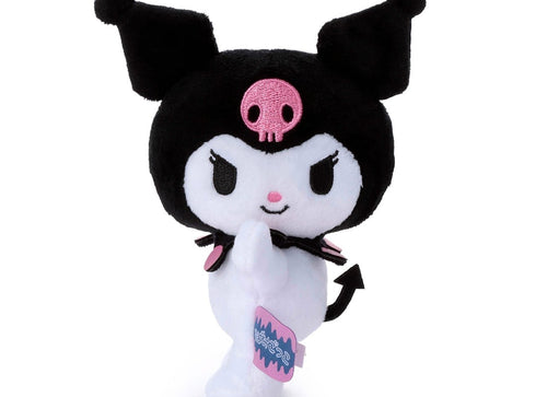 Load image into Gallery viewer, Takara Tomy Arts Soft Plush Toy - Ghost Play Chokkori Kuromi Size S 16cm
