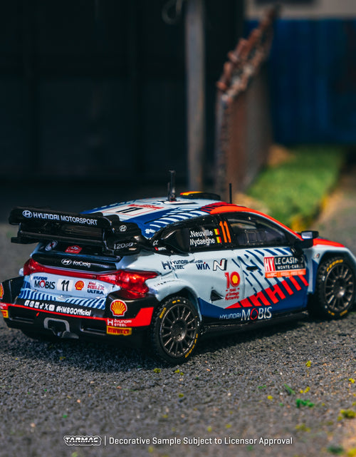 Load image into Gallery viewer, Tarmac Works 1/64 Hyundai i20 N Rally1 Hybrid Rallye Monte-Carlo 2024
