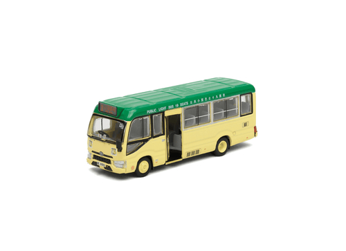Load image into Gallery viewer, Tiny City TINY08 Die-cast Model Car 1/76 - Toyota Coaster (B70) Green Mini Bus

