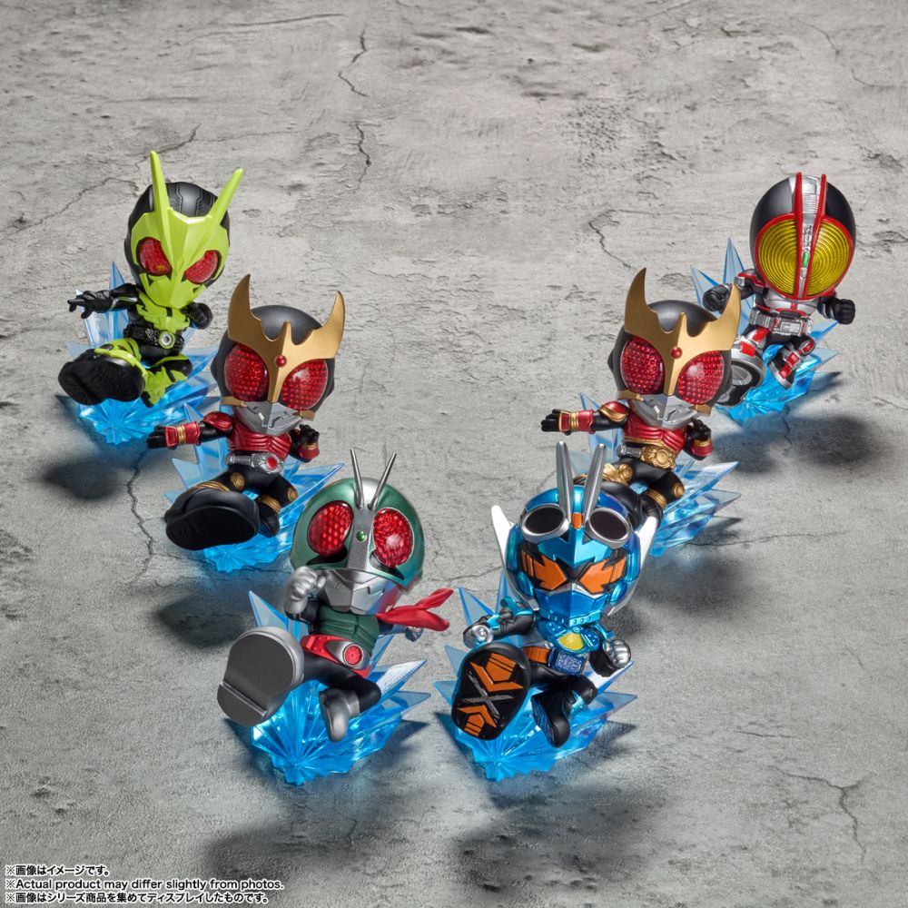 Bandai Tamashii nations box kamen rider artlized -go!go!rider kick!!- set