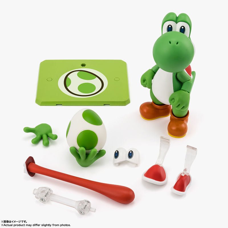 Bandai S.H.Figuarts Mario YOSHI [Re:PACKAGE] Action Figure Set [YOSHI ONLY]