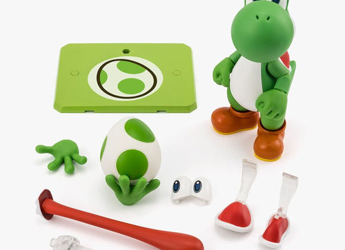 Load image into Gallery viewer, Bandai S.H.Figuarts Mario YOSHI [Re:PACKAGE] Action Figure Set [YOSHI ONLY]
