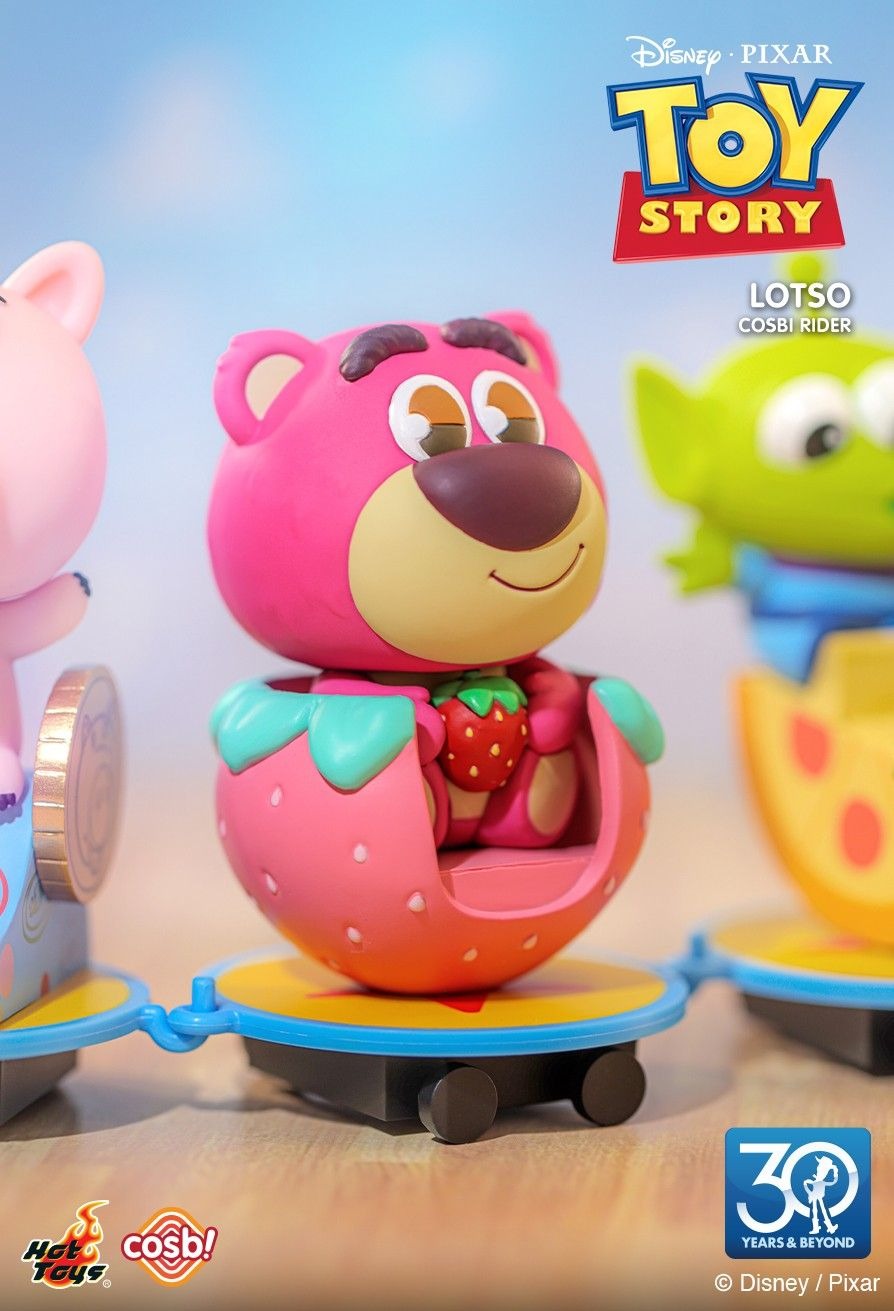 Hot Toys Toy Story Cosbi Rider Bobble-Head Figure Collection (Set of 6)