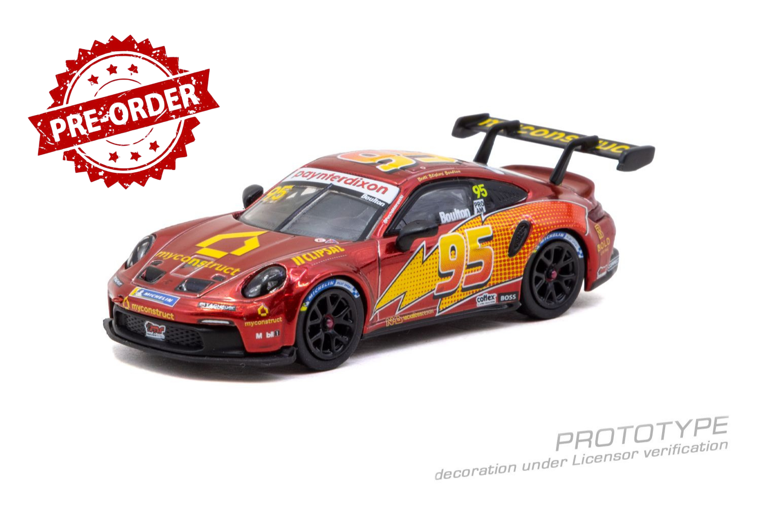 (Pre-order) Tarmac Works 1/64 Porsche 911 GT3 Cup (992) Porsche Carrera Diecast