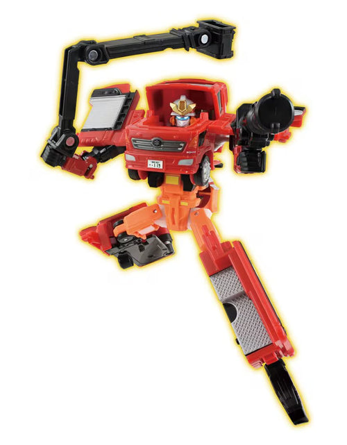 Load image into Gallery viewer, Takara Tomy Tomica Joblabor JB02 Fireblabor Morita Multipurpose FirePump Vehicle
