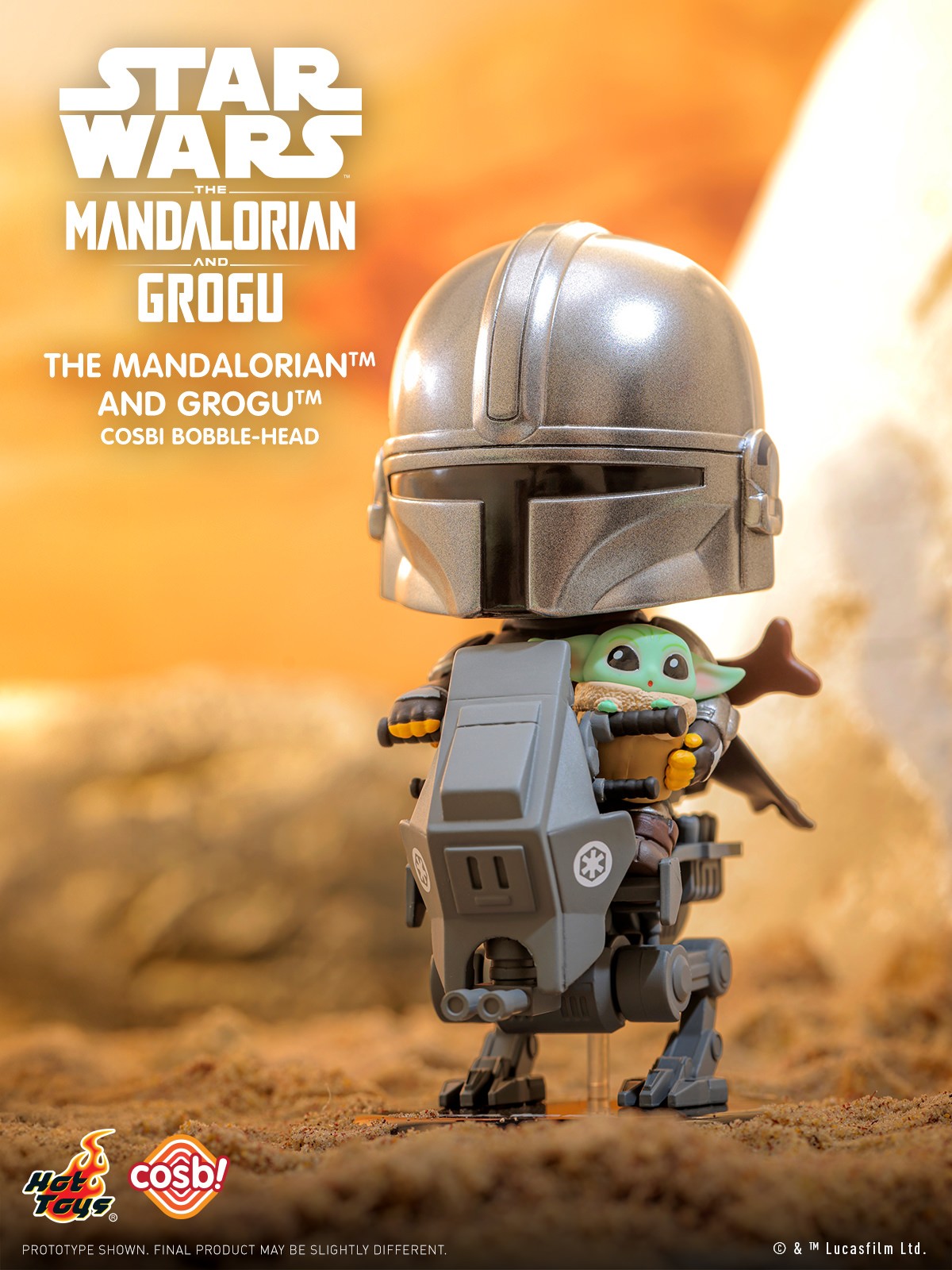 Hot Toys Star Wars The Mandalorian and Grogu Collection (Full set of 6) #CBX348