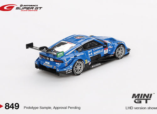 Load image into Gallery viewer, Mini GT #849 Nissan Z GT500 #1 MARELLI IMPUL Z TEAM IMPUL 2023 SUPER
