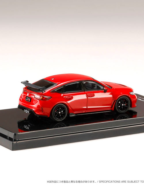 Load image into Gallery viewer, Hobby JAPAN 1/64 1/64 Honda CIVIC TYPE R (FL5) RACING BLACK Package RED Model
