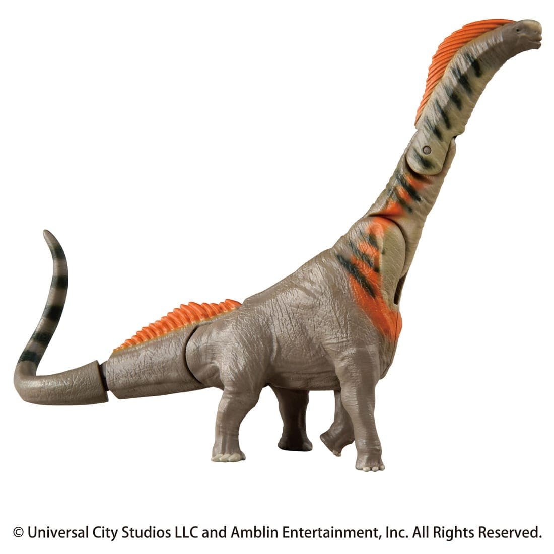 Takara Tomy Ania Jurassic World Titanosaurus Dinosaur Figure with Battle Card