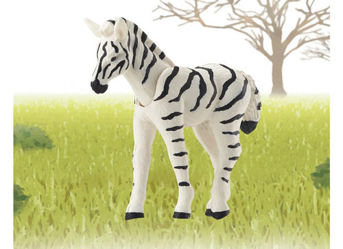 Load image into Gallery viewer, Takara Tomy ANIA animal Action Mini Figure - AC-08 Zebra (Child)
