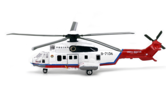 Tiny City CN14 Die-cast Model Car - China Sea Rescue Super Puma