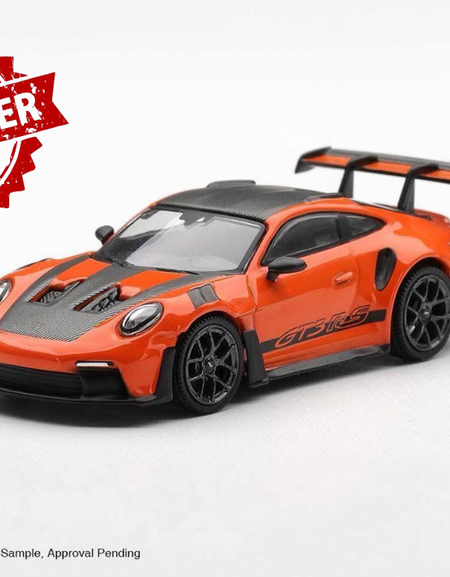 (Pre-order) Mini GT #1304 Porsche 911 (992) GT3 RS Weissach Gulf Orange RHD