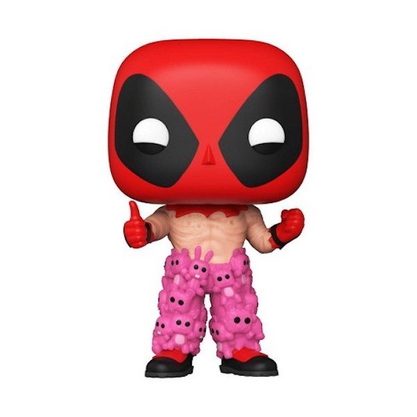 Funko IE POP #754: Deadpool with Teddy Belt ECCC 2021 Excel Vinyl Figure