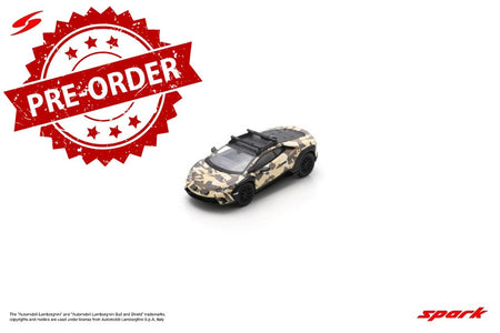 (Pre-order) Spark Lamborghini Huracan Sterrato all-terrain Capsule SABBIA Ver.