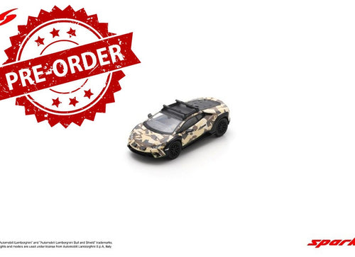Load image into Gallery viewer, (Pre-order) Spark Lamborghini Huracan Sterrato all-terrain Capsule SABBIA Ver.
