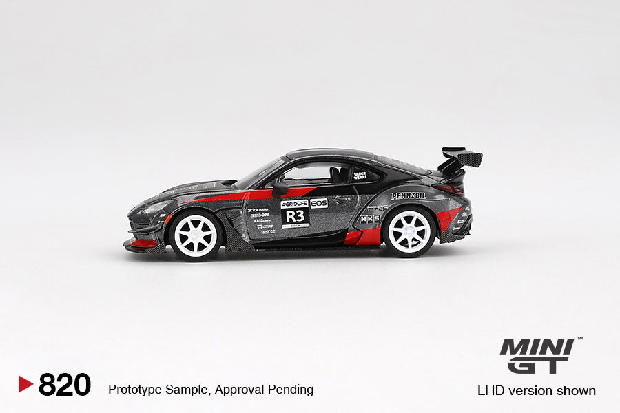 Mini GT #820 1/64 Toyota GR86  Larry Chen's HKS Turbocharged GR86