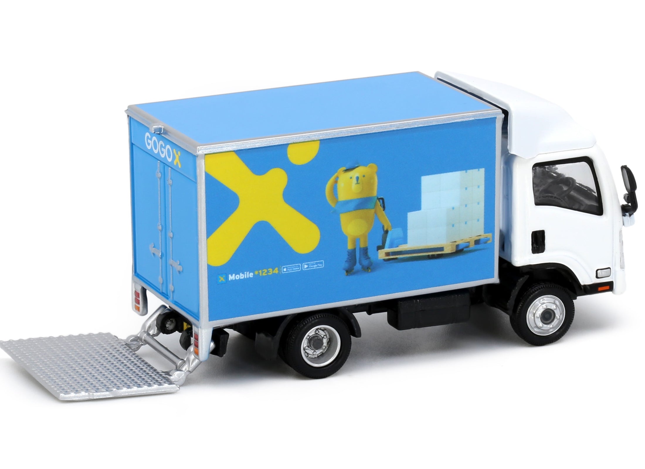 Tiny City 36 Die-cast Model Car - 1:76 ISUZU N Series GOGOX (Bear)