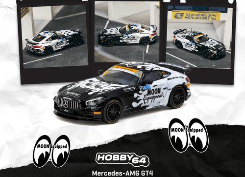 Load image into Gallery viewer, (Pre-order) Tarmac Works Mercedes-AMG GT4 Greater Bay Area GT Diecast Model Car
