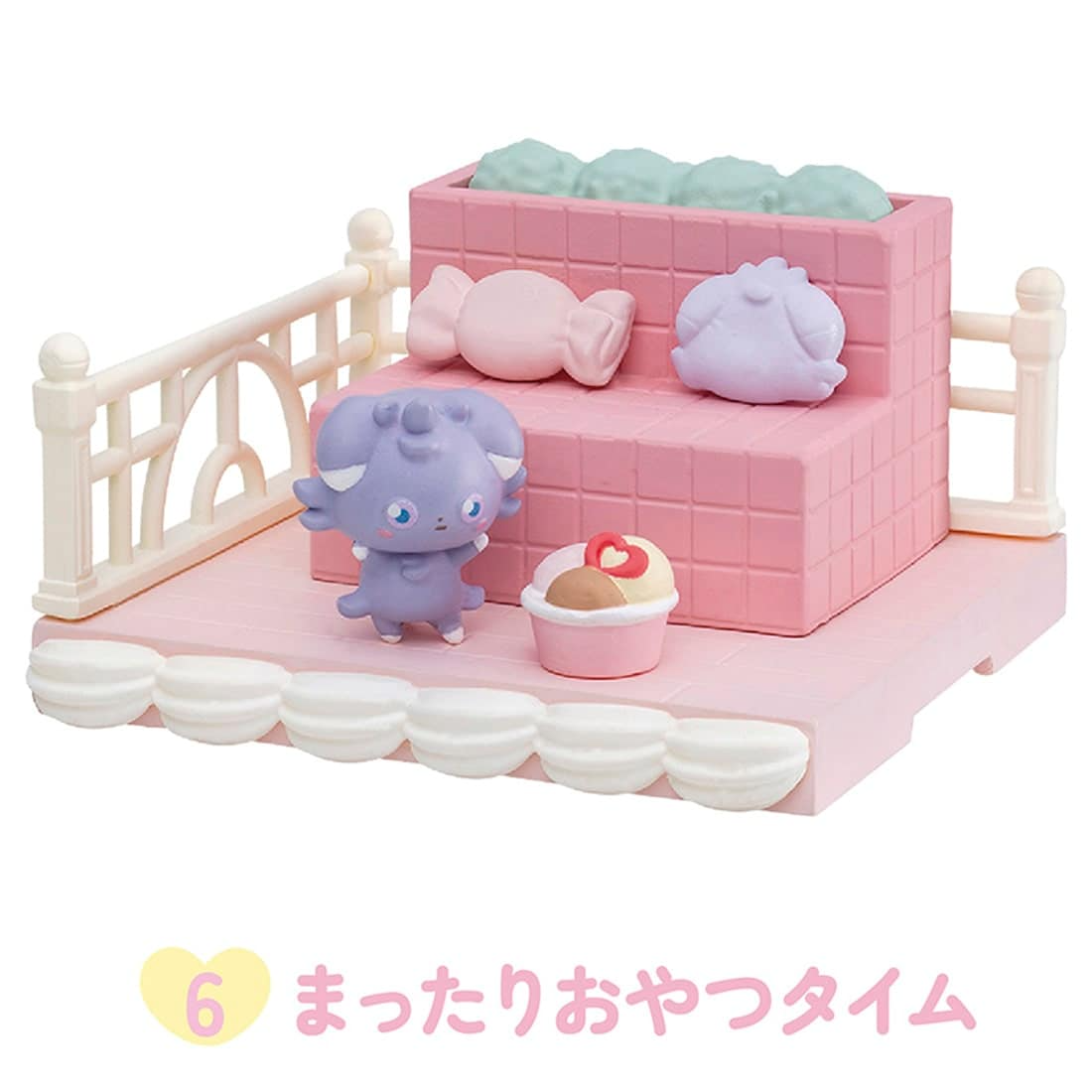 Takara Tomy Pokemon - Pokepeace Collection House ~Sweets shop~ (Full set of 6)