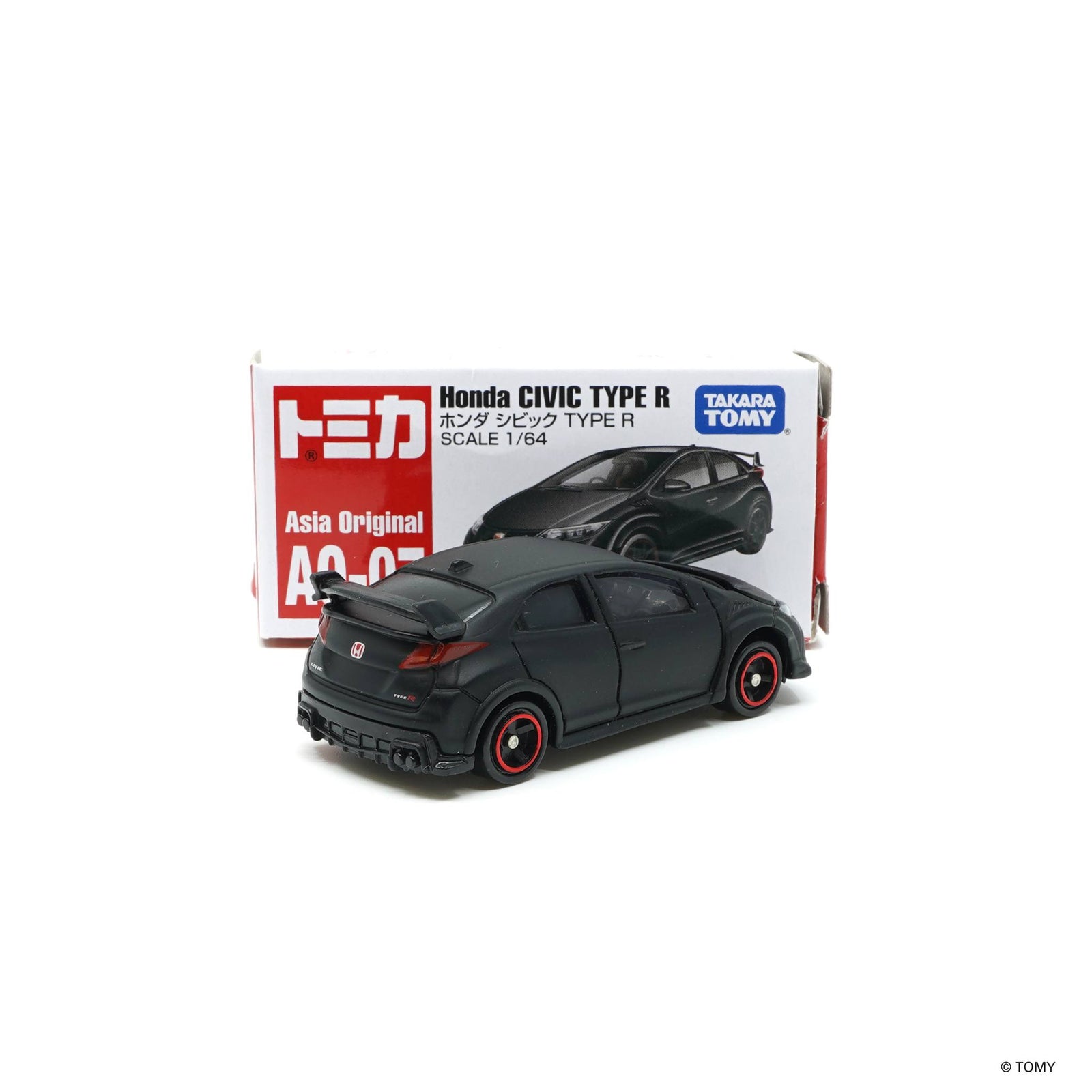 Takara Tomy Tomica 1:64 AO-07 Honda CIVIC TYPE R Model Car Diecast