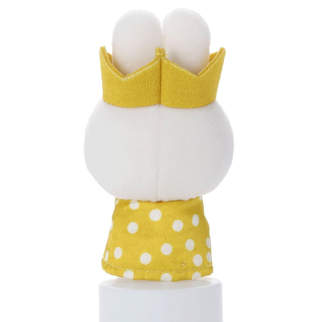 Takara Tomy A.R.T.S Plush - Bruna Miffy 70th Gold & Black Chokkori-san Crown Dot