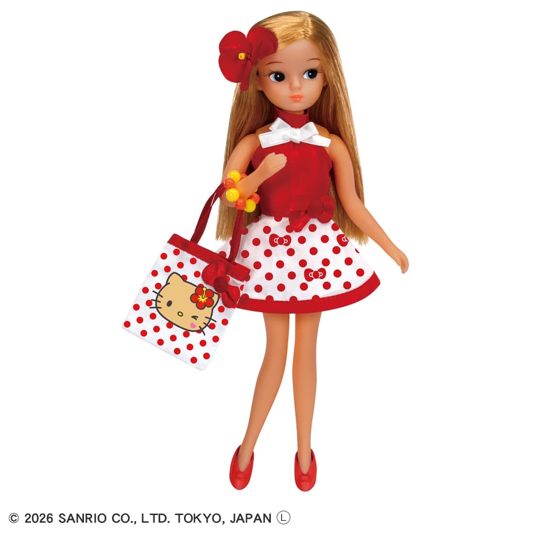 Takara Tomy Licca-chan Retro Licca Sun-tanned Kitty on Vacation Doll Set