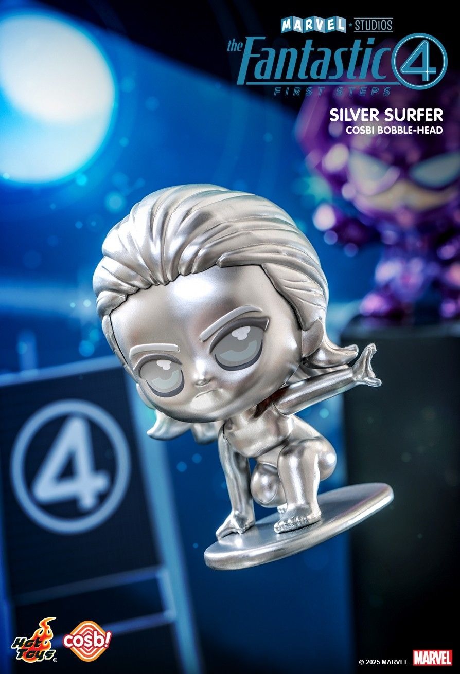 Hot Toys The Fantastic Four: First Steps Cosbi Bobble-Head Collection Full set 6