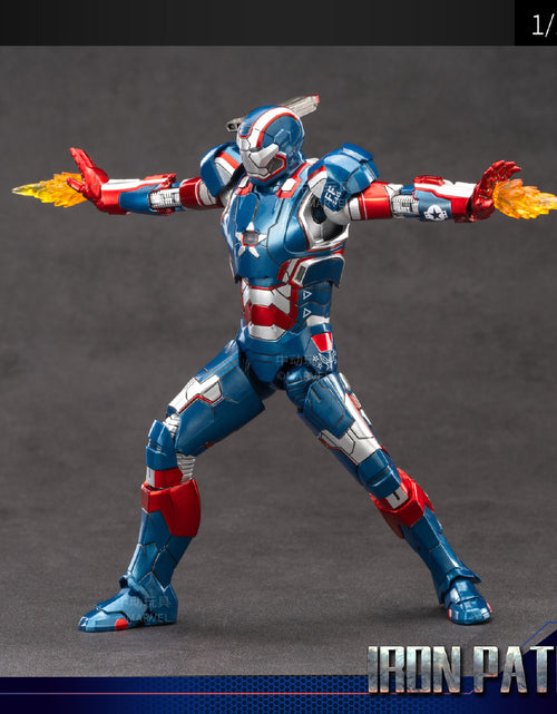 Load image into Gallery viewer, ZD Toys Marvel Avengers 1/10 Iron Patriot Action Figure
