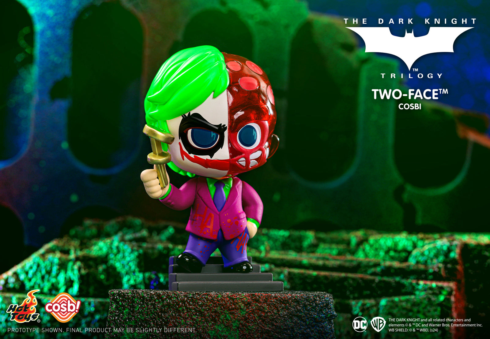 Hot Toys The Dark Knight Trilogy Jokerized Cosbi Collection (Full set of 8)