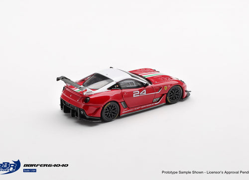 Load image into Gallery viewer, (Pre-order) BBR 1/64 Ferrari 599XX EVO #24 Diecast Model Car
