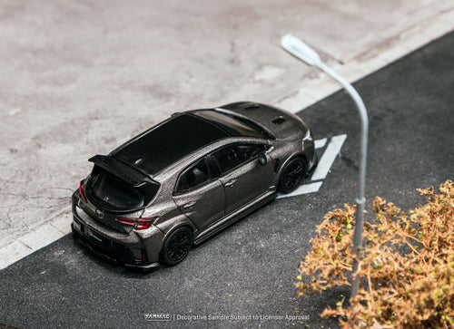 Load image into Gallery viewer, Tarmac Works Toyota GR Corolla Grey 1/64 Diecast Model Car
